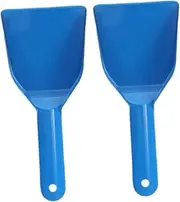 Luxshiny 2pcs Ice Scraper for Efficient Windscreen and Freezer Ice Removal Multifunctional Plastic Snow Shovel Tools Simple Operation for Winter Maintenance and Safe Driving