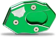 Motorcycle Wheel Stand Lift Stand Fit For KAWASAKI ZX6R ZX10R Z1000/SX Z800 Z900 Z650 Z750 Fit For NINJA1000 650R Kickstand Foot Side Stand Extension Pad(Green)