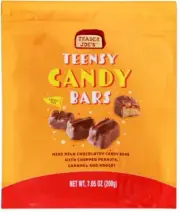 Trader Joe's 7.05 oz. TEENSY CANDY BARS Chocolate Like Mini Snickers *BB 7/2025*