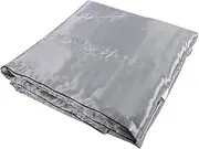 Ice Silk Summer Air Conditioning Quilt Blanket Comfortable and Lightweight Suitable for Home Office Gray (200 * 230cm)