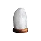 Himalayan White Rock Salt Lamps Natural