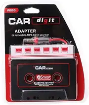 GRABLOOM 3.5mm AUX Tape Cassette Adapter Converter Fit for Car CD Radio MP3 Tape Player Recorder Receiver Cassette Radio Controlled Wall Clock Alarm Clocks Digital Portable Car Player