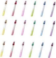 Set of 18 Mini Travel Bottles 10ml Glass Spray Bottles for Essential Oils Cosmetics Sub-packaging