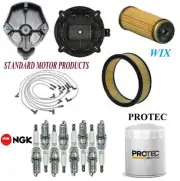 Tune Up Kit Filters Cap Spark Plugs Wire For CHEVROLET IMPALA V8 4.4L 1981-1982