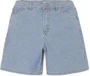 [Name It] Boys' Shorts, Light Blue Denim/Stripes: White