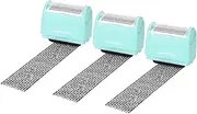 uxcell Identity Theft Protection Roller Stamps, 3 Pack Wide Confidential Roller Stamp Guard Your ID Roller for Address Security Privacy Protection, Green