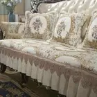 Retro Lace Sofa Cover Anti-slip Couch Covers Slipcover for Living Room Decor