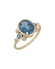 Tiramisu Vermeil 3.56 ct. tw. Gemstone Ring