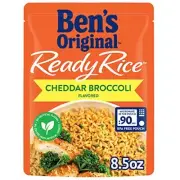 BEN'S ORIGINAL Ready Rice Cheddar Broccoli Flavored Rice Easy Dinner Side 8.5...