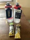 NEW Two CamelBak Podium Cycling Water 21oz Bottles PLUS Two SIS gels