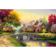 Wooden Jigsaw Puzzle 1000 Piece Oil Painting Summer