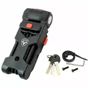Antusi X5B Bike Bicycle Cycling Anti Theft Anti-Hydraulic Foldable Lock