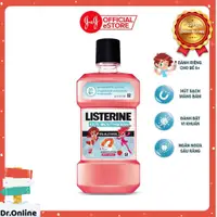 在飛比找蝦皮購物優惠-Listerine 兒童漱口水適合 6 歲以上兒童 250 