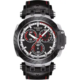 【TISSOT 天梭】T-RACE MOTOGP 2020 限量賽車錶-43mm 送行動電源(T1154172705101)