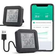 WiFi Thermometer Hygrometer, Indoor Temperature Humidity Sensor Electronic In...