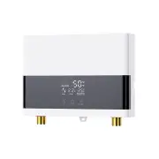 Mini Tankless Water Heater 6000W AC 220V Electric Constant Temperature Instant Hot Water Heater with Remote Control Touc
