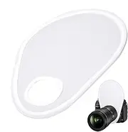 Camera Flash Diffuser - Soft Light Cover, White Reflector | Foldable Semi Transparent Lens Diffuser, High Clarity Speedlight Softener, Balanced Lighting Effect for Professional Photography