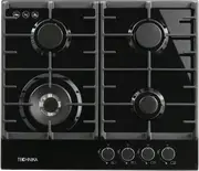 Technika 60cm Gas on Glass Black Cooktop