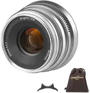 Brightin Star 35mm f/1.7 APS-C Large Aperture Prime Lens for Canon EF/M Camera M1, M2, M3, M5, M6, M10, M100, M50