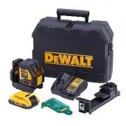 DEWALT 18V Li-ion XR Compact Green Beam Cross Line Laser Combo Kit