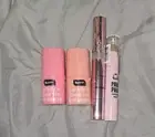 Lip Jelly & Cheek Tint Set, Revolution Bright Light Highlighter Stick, & Bronzer