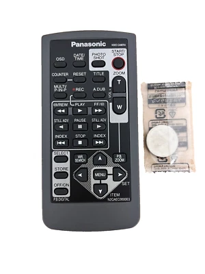 Panasonic MiniDV Video Camera Remote Control N2QAEC000003 DVX-100