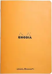 Rhodia Cahier A4 Dot Grid Notebook, Orange
