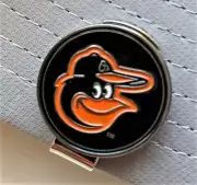 New Baltimore Orioles Golf Ball Marker with Magnetic Hat Clip