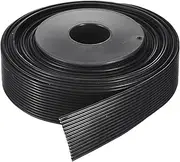 uxcell 22AWG Silicone Ribbon Cable 14Pin 22 Gauge Flat Cable Flexible Silicone Wire 6m/19.6ft Black Stranded Tinned Copper Wire for Model Plane, Model Car, Electric Appliance
