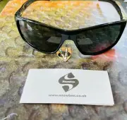 Snowbee Polarized Sport Angling Classic Sunglasses + Soft Case Amber Lens