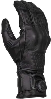 Knox Connistion waterproof Motorcycle Gloves, black, Size L for Men