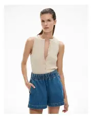 [Witchery] Button Through Tank in Stone
