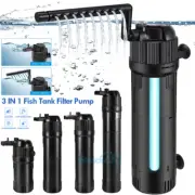 350 Gallon UV Light Sterilizer Filter Oxygen Pump Aquarium Fish Tank Pond Clean