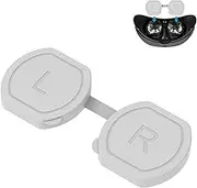 Geekria Lens Protective Shell Cover Compatible with PSVR2, Silicone Cap Design for PlayStation VR2, Dust-Proof & Anti-Scratch (Grey)