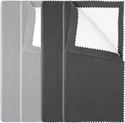 Yuanchu Pack of 4 Silver Cleaning Cloths for Jewellery, Cutlery & Coins, Silver Polishing Cloth, Reusable Cleaning Cloth, Four Layer Silver Cleaning Cloth for Cleaning for Yellow Gold, Platinum,