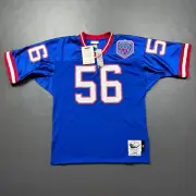 100% Authentic Lawrence Taylor Mitchell Ness 1990 Giants Jersey Size 48 XL Mens