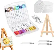 Texture Art Kit | Foam Texture Painting Paper Drawing Set - Sensory Toys Crafting Supplies, Interactive Arts & Crafts Paint Set for Home School 3D Artwork