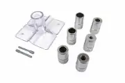 Drill Guide Dowel Kit Jig w/ 6 Bushings 3/16” 1/4” 5/16” 3/8” 7/16" &1/2" 465135