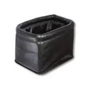 Leather Car Trash Can, Luxury Car Organizer, Leakproof Garbage Can for Car and T