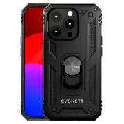 Cygnett Rugged Case (Suits iPhone 15 Pro) - Black