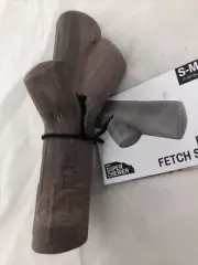 Bark Box Fall Fetch Stick Dog Chew Toy Nylon Super Chewer Brown S-M 0-50lb
