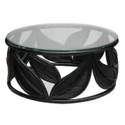[Florabelle Living] Arya Leaf Coffee Table Black