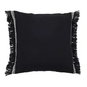 Logan & Mason Piper Cushion Black
