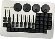 Oshhni Lighting Controller Dmx Console Portable Stage DJ Light Controller Stage Light Controller for Disco Pub Djs Party