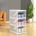 Shoe Container Dust-proof Shoe Storage Case Shoe Box Organizer for Dust-proof