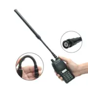 For ICOM IC-V8/82 Walkie talkie goose tube antenna with spring UV Dual segment