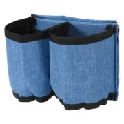 Luggage Travel Cup Holder, Free Hand Drink Carrier, Blue
