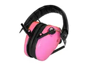 Caldwell E Max Low Profile Stereo Sound Electronic Ear Muffs - Pink #cald-elpp