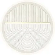 Light Luxury Round Carpet Computer Chair Floor Cushion Hanging Basket Sofa Study Chair Swivel Chair Bedroom Cushion(SJR -748,80X80CM 2.6X2.6FT)