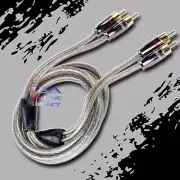 6FT CAR STEREO AUDIO RCA INTERCONNECT QUAD SHIELDED CABLE TWISTED HOME MARINE